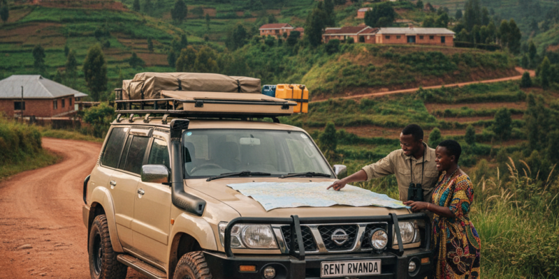 Affordable Rooftop Tent Car Hire for Camping Rwanda